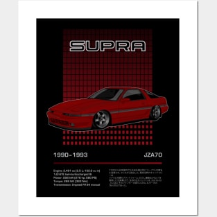 Supra MK3 (red) Posters and Art